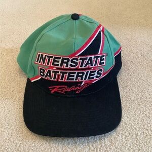 Vintage NASCAR Interstate Batteries Bobby Labonte SnapBack Chase Authentics Hat